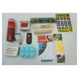 Propane Fuel, Trap Loads, Targets, Self-Stick Numbers & Letters and more