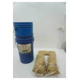 5 & 7 Gallon Buckets; Vintage Life Jacket