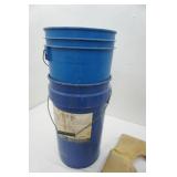 5 & 7 Gallon Buckets; Vintage Life Jacket