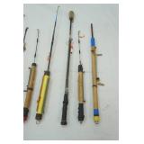 Vintage Ice Fishing Jig Sticks