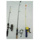 (3ct) Ice Fishing Poles-Vintage Snoopy