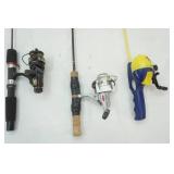 (3ct) Ice Fishing Poles-Vintage Snoopy