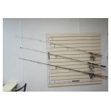 (3ct) Fishing Poles & Reels