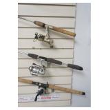 (3ct) Fishing Poles & Reels