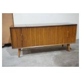 Vintage Zenith Solid State Stereo Console & Vintage Records