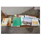 Vintage Zenith Solid State Stereo Console & Vintage Records