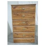 5 Drawer Wooden Dresser
