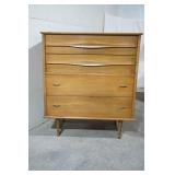 Retro 4-Drawer Dresser