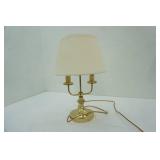 Vintage Two-Arm Table Lamp 20" tall