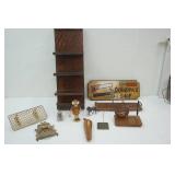 Vintage Wooden Decor Lot