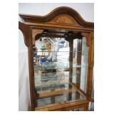 Lighted Glass Cabinet