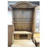 Vintage Jasper Style Drop-Front Secretary Desk and Cabinet