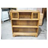 Vintage Wooden Bookshelf