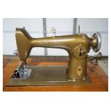 Antique Free-Westinghouse Sewing Machine and Cabinet