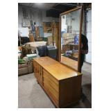 Retro Chest of Drawers with Mirror