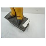 Vintage Ceramic Soldier Wall Hanging 23.5" tall