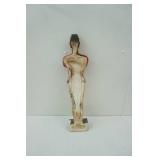 Vintage Ceramic Soldier Wall Hanging 23.5" tall