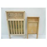 (2ct) Vintage Washboards