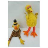Vintage Big Bird and Bert