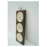Vintage Springfield Thermometer, Barometer, & Humidity Wall Hanging