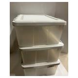 30 Quart Latch Lid Storage Bins