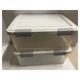 30 Quart Latch Lid Storage Bins