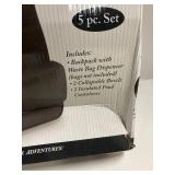 Pet Backpack & Feeder Set