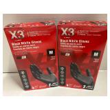 Medium Black Nitrile Gloves