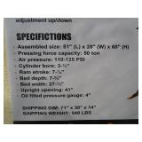 LandHero 50ton Shop Press