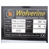 Wolverine 80" Skid Steer Bucket