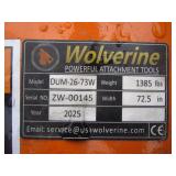 Wolverine 72" Skid Steer Drum Mulcher