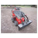 AGT LRW23 Ride On Miini Skid Steer (shipping damage see pics)