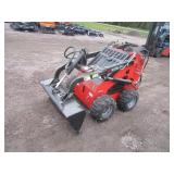 AGT LRW23 Ride On Miini Skid Steer (shipping damage see pics)