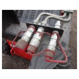 AGT LRW23 Ride On Miini Skid Steer (shipping damage see pics)