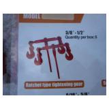 Wolverine Box of Rigging/Binding Chain/Suspension Equipment (see full lot description)