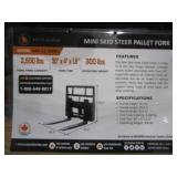 Wolverine 30" Mini Skid Steer Pallet Forks