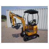 CFG Industrial QK18R 1-ton Excavator w/Hydraulic Thumb