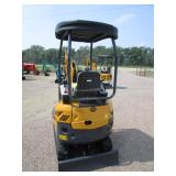 CFG Industrial QK18R 1-ton Excavator w/Hydraulic Thumb