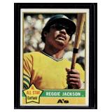 Reggie Jackson   1976 Topps #500 Oakland Athletics Baseball Card