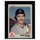 Wade Boggs RC  1983 Fleer #179 Boston Red Sox Baseball Card