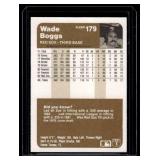 Wade Boggs RC  1983 Fleer #179 Boston Red Sox Baseball Card