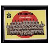 Senators Team Card/Checklist 430-495   1959 Topps #397 Washington Senators Baseball Card