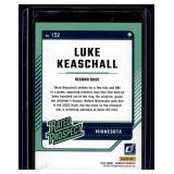 Luke Keaschall   2024 Donruss Blue Statur of Liberty #152 Minnesota Twins Baseball Card