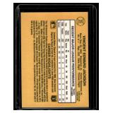 Bo Jackson RC  1987 Donruss #35 Kansas City Royals Baseball Card