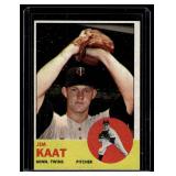 Jim Kaat   1963 Topps #165 Minnesota Twins Baseball Card