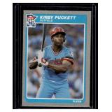 Kirby Puckett RC  1985 Fleer #286 Minnesota Twins Baseball Card
