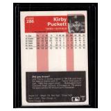 Kirby Puckett RC  1985 Fleer #286 Minnesota Twins Baseball Card