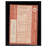 Sandy Koufax   1964 Topps #200 Los Angeles Dodgers Baseball Card