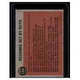 Babe Ruth Farewell Speech   1962 Topps #144 New York Yankees Baseball Card