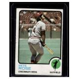 Pete Rose   1973 Topps #130 Cincinnati Reds Baseball Card